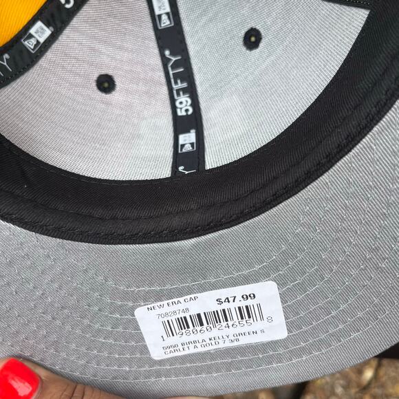 Sz 7 3/8 New Era Birmingham Black Barons Just Caps Negro League 59FIFTY Fitted - Picture 5 of 6